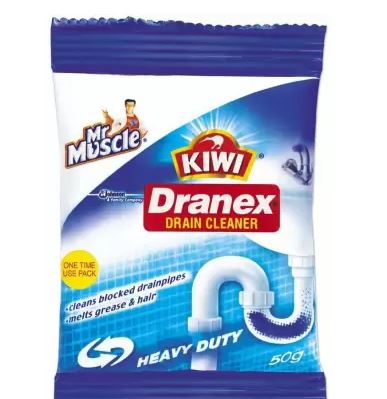 Kiwi Mr. Muscle Dranex Powder Drain Opener  (50 g)